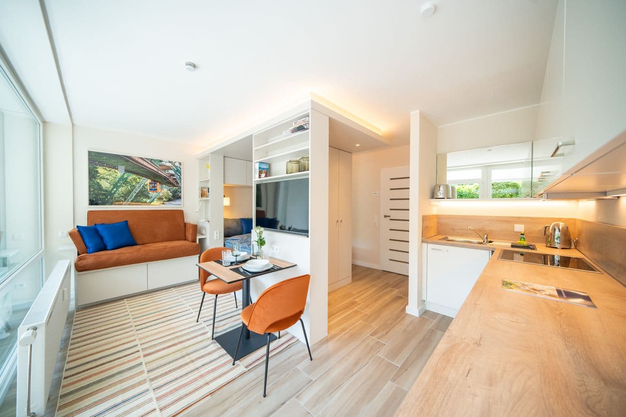 "Maison Am Eckbusch" - Luxuriöses Designer-Apartment/-Studio mit Balkon